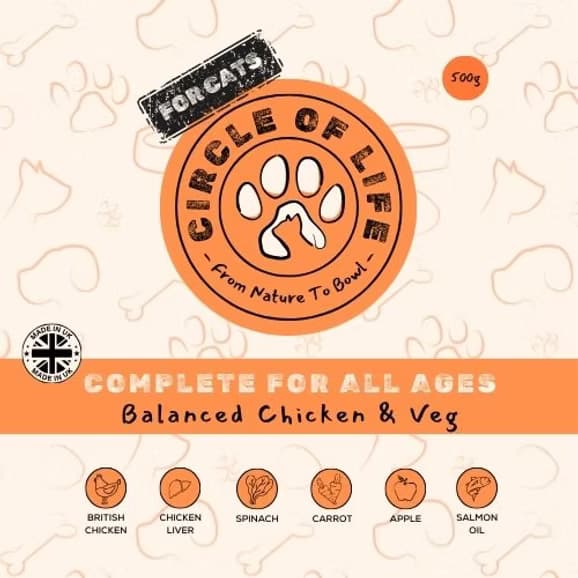 Cat Balanced Chicken & Veg